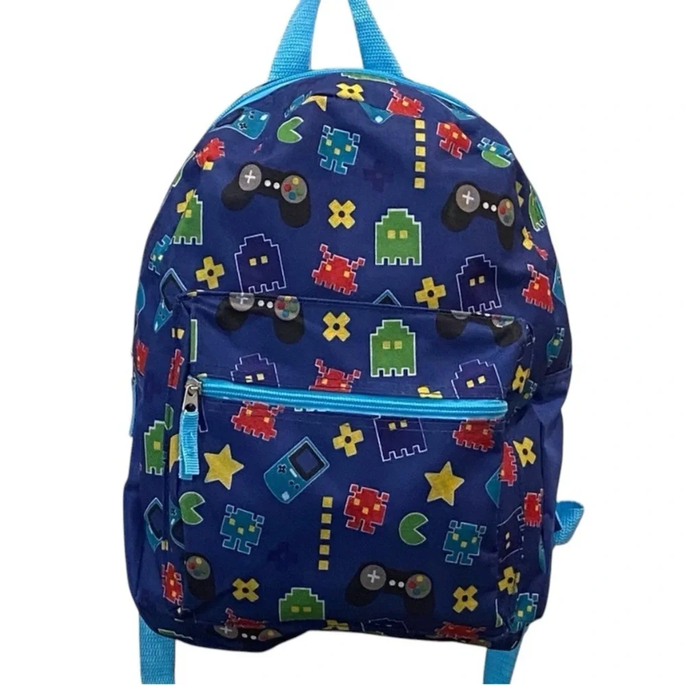 Gaming Print Backpack - NWOT - child’s
